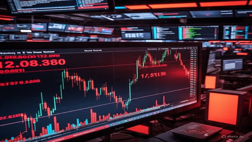 IT stocks fall, gaming stocks GST impact, defence sector shares down