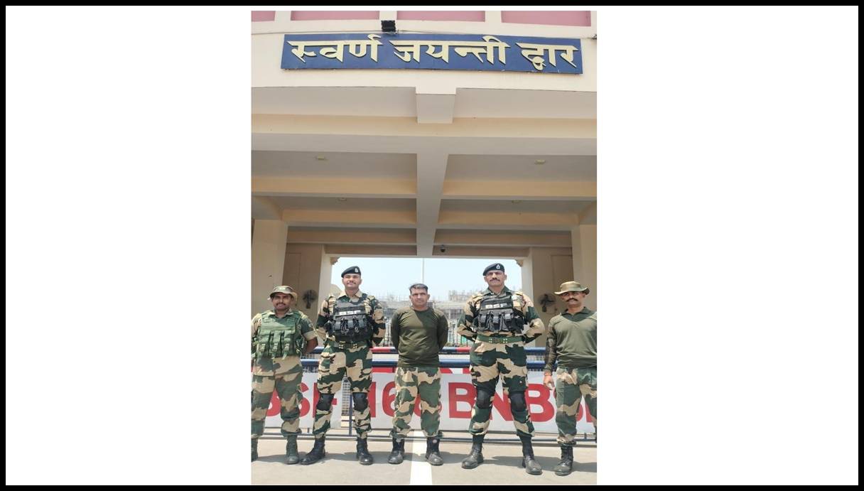 Pakistan returns BSF Jawan Purnam Kumar Shaw