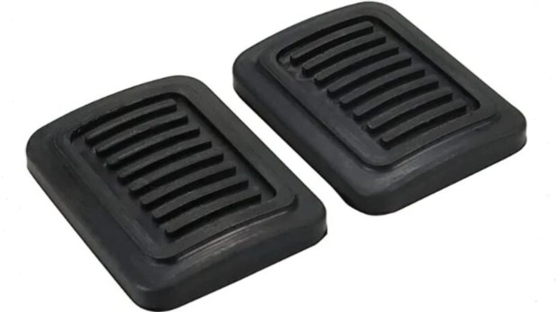 Rubber pedal covers