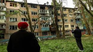 Russian drones attack Kyiv