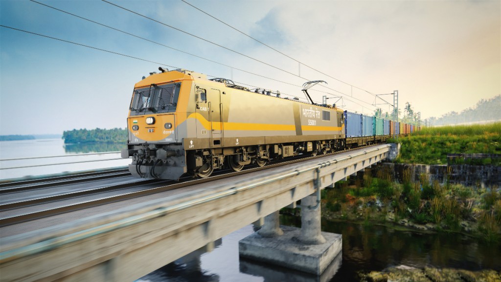 Siemens D9 electric locomotive