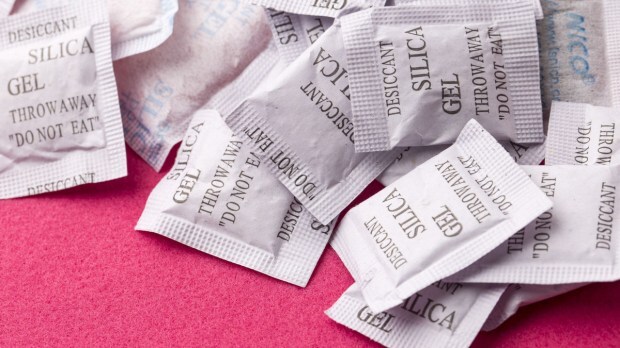 Silica gel packs
