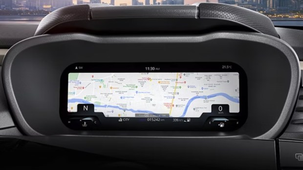 Tata Altroz new digital intrument cluster