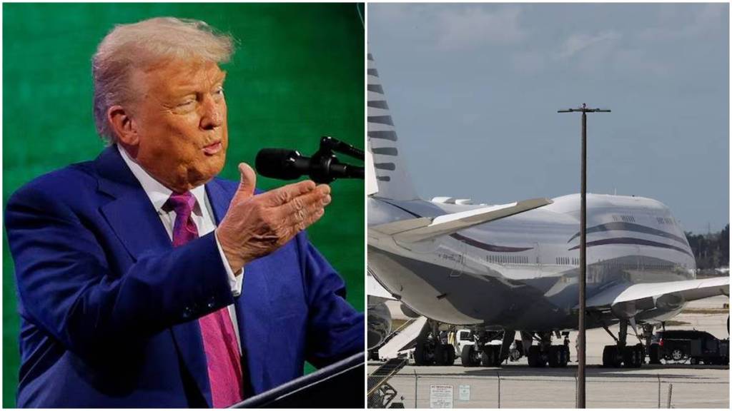 Trump on Qatar Boeing gift