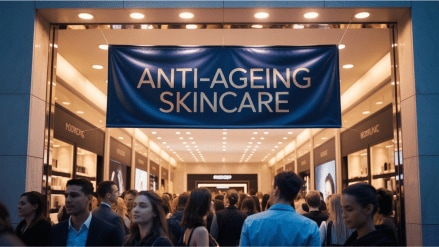 What makes anti-ageing especially attractive from a business standpoint is its combination of high engagement, strong repeat rates, and high-margin product lines. (AI generated image) What makes anti-ageing especially attractive from a business standpoint is its combination of high engagement, strong repeat rates, and high-margin product lines. (AI generated image)