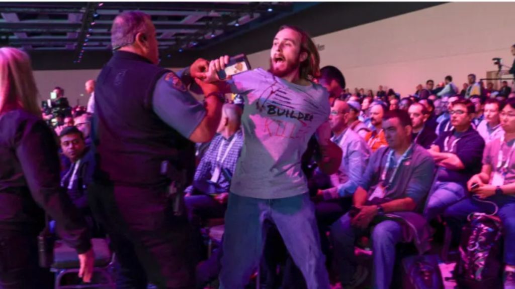 Joe Lopez Microsoft employee fired over pro-Palestinian protest