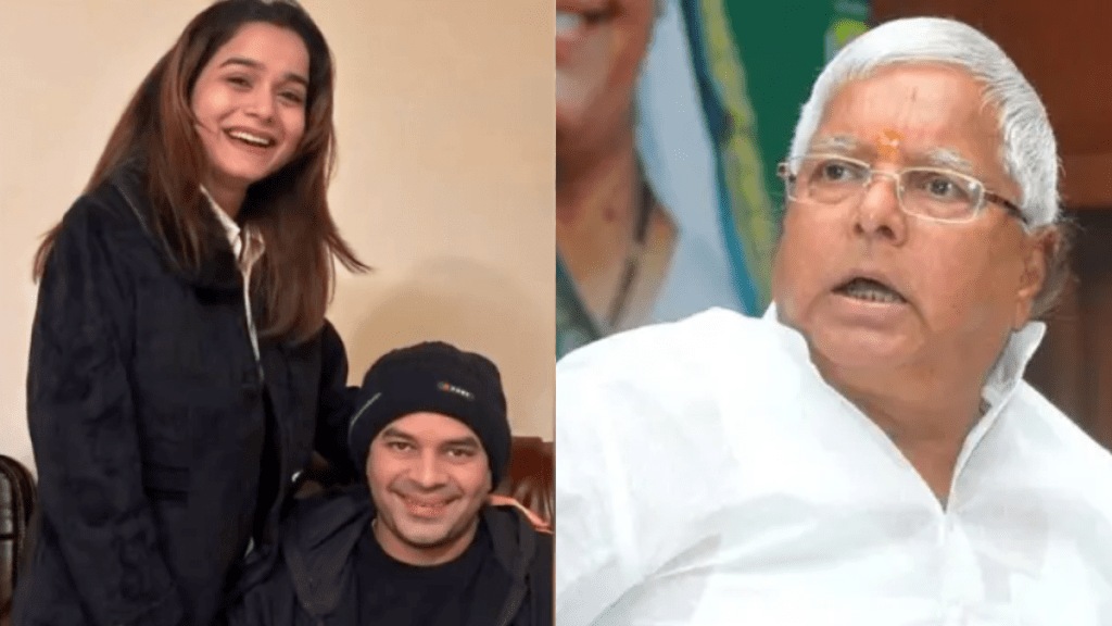 RJD chief and former Bihar Chief Minister Lalu Prasad Yadav has expelled his son, Tej Pratap Yadav, from the party for six years, citing “irresponsible behaviour” and a disregard for “moral values”.