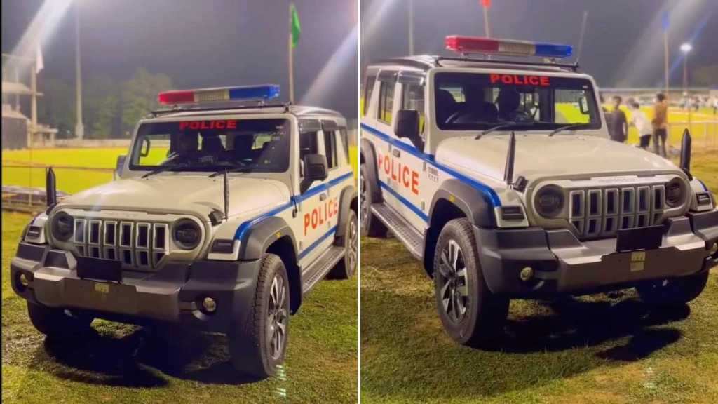 nagaland police thar roxx