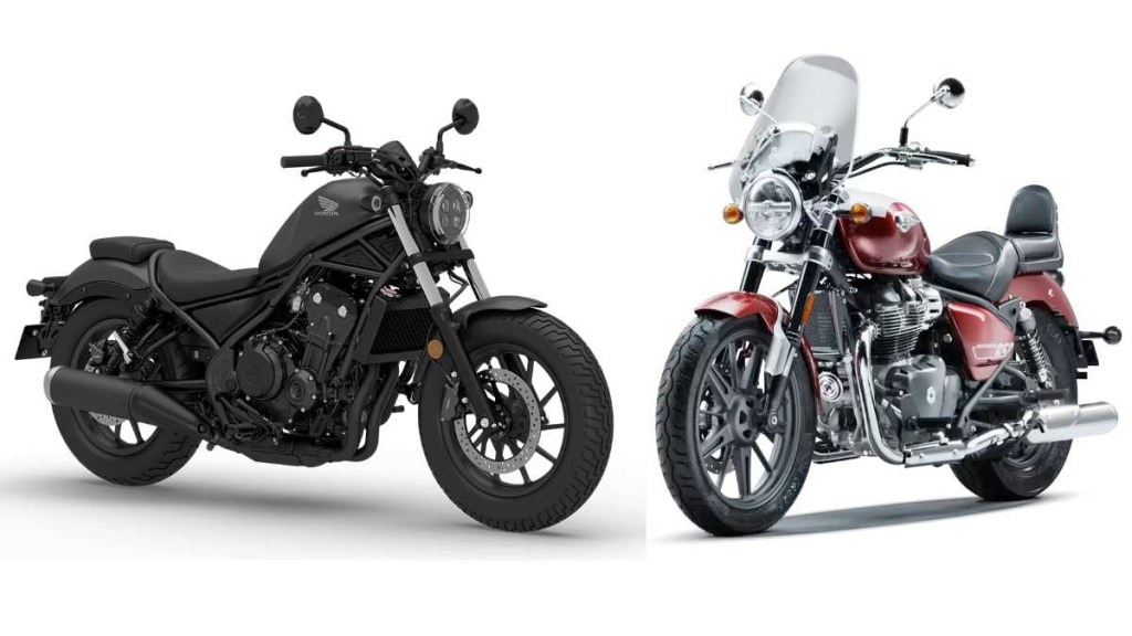 honda rebel vs super meteor 650