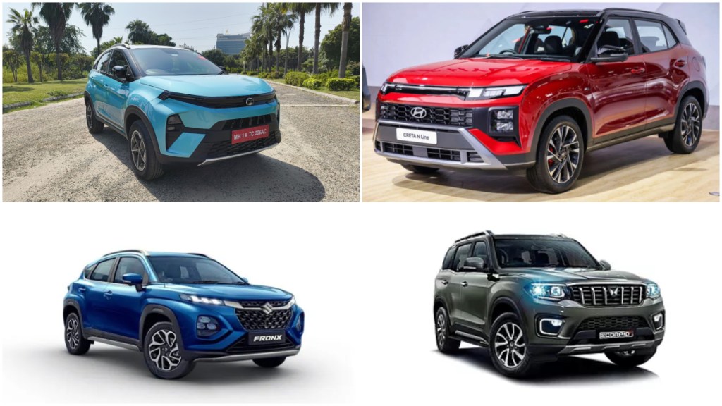 top 5 SUV sold Apr 2025