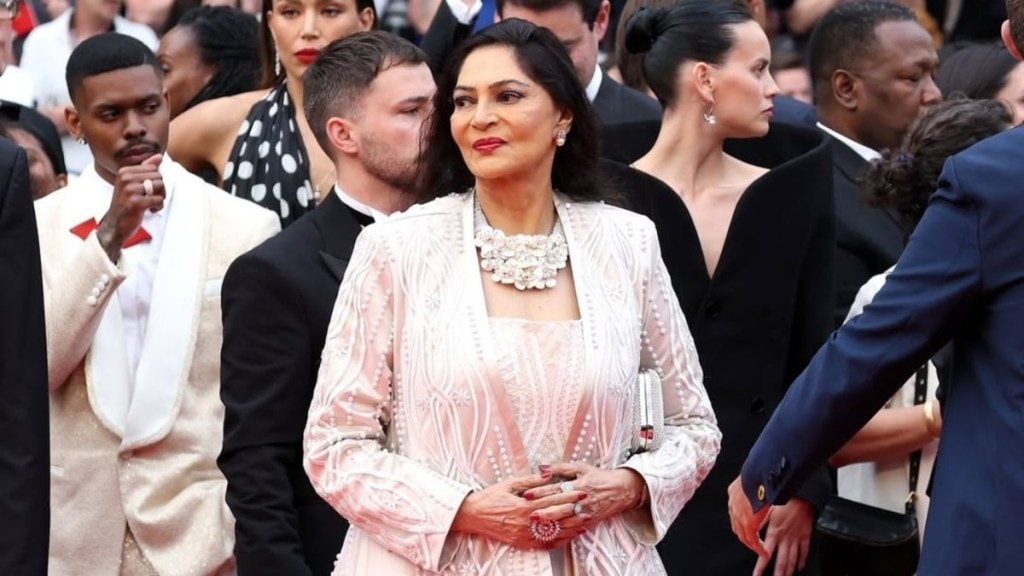Simi Garewal Cannes look