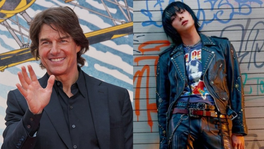 Tom Cruise BTS Jin Tom Cruise BTS Jin