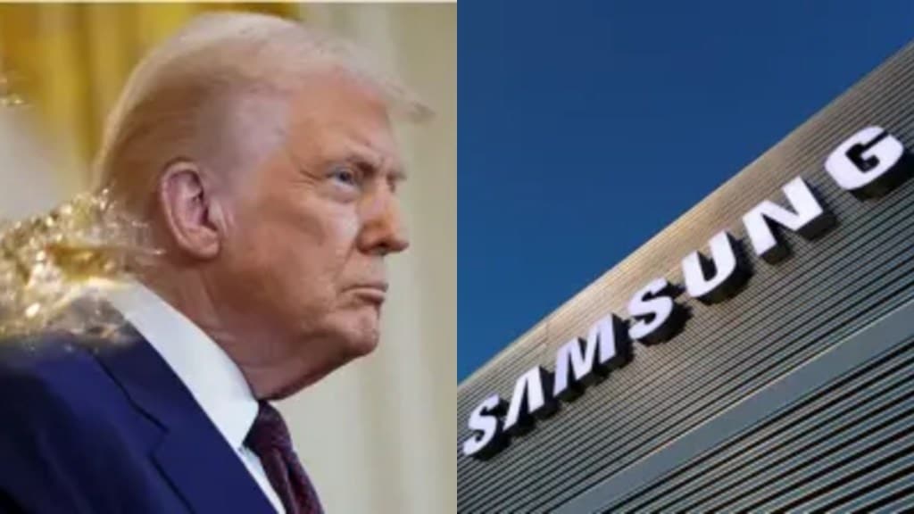 After 25% tariff threat to Apple, Trump says Samsung and other tech firms could be next After 25% tariff threat to Apple, Trump says Samsung and other tech firms could be next