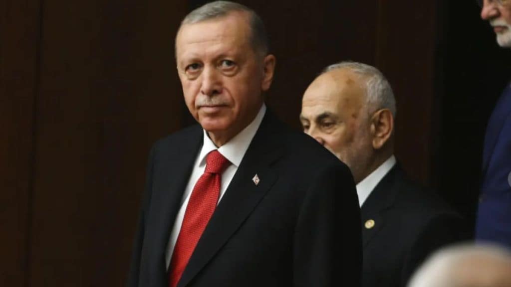 Turkish president Recep Tayyip Erdogan