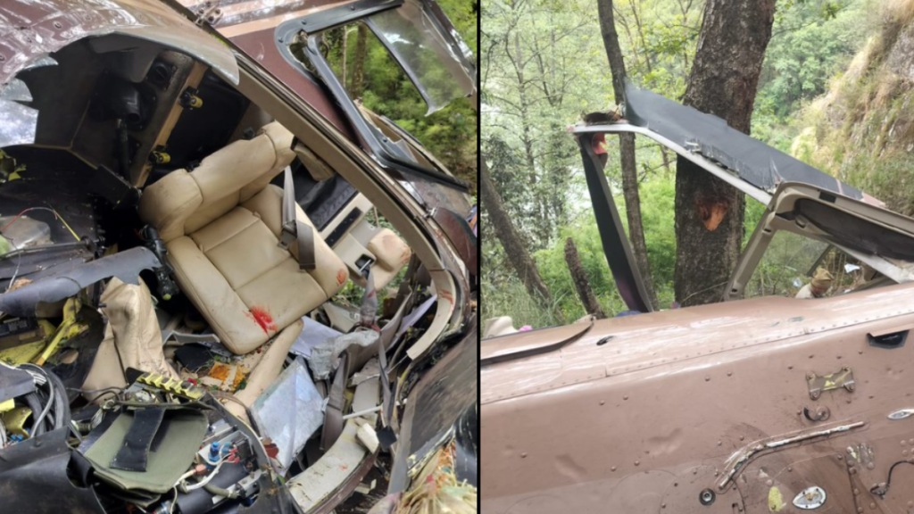 Uttarakhand Helicopter Crash: CM Pushkar Singh Dhami has ordered investigation into the crash that killed five people and left two seriously injured. Uttarakhand Helicopter Crash: CM Pushkar Singh Dhami has ordered investigation into the crash that killed five people and left two seriously injured.