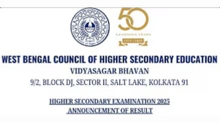 WBCHSE HS 12th Result 2025 Today, WB Class 12th Board Result 2025 Date Time @ wbresults.nic.in, wbchse.wb.gov.in