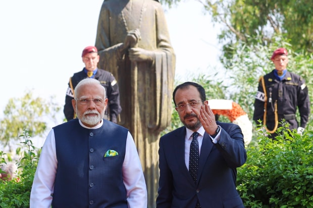 This visit marks the first by an Indian Prime Minister to Cyprus in more than two decades signaling a renewed focus on strengthening bilateral ties and strategic partnership. (Photo Source - ANI)
