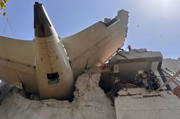 “We heard a massive sound and saw smoke. When we reached the spot, there were bodies and wreckage all over,” said a local resident. (Image Source: X)