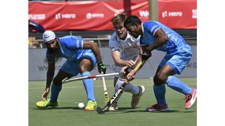 Indian Men's Hockey Team Ends Pro League Campaign with Thrilling Win Over Belgium. (Image Source: Hockey India)
