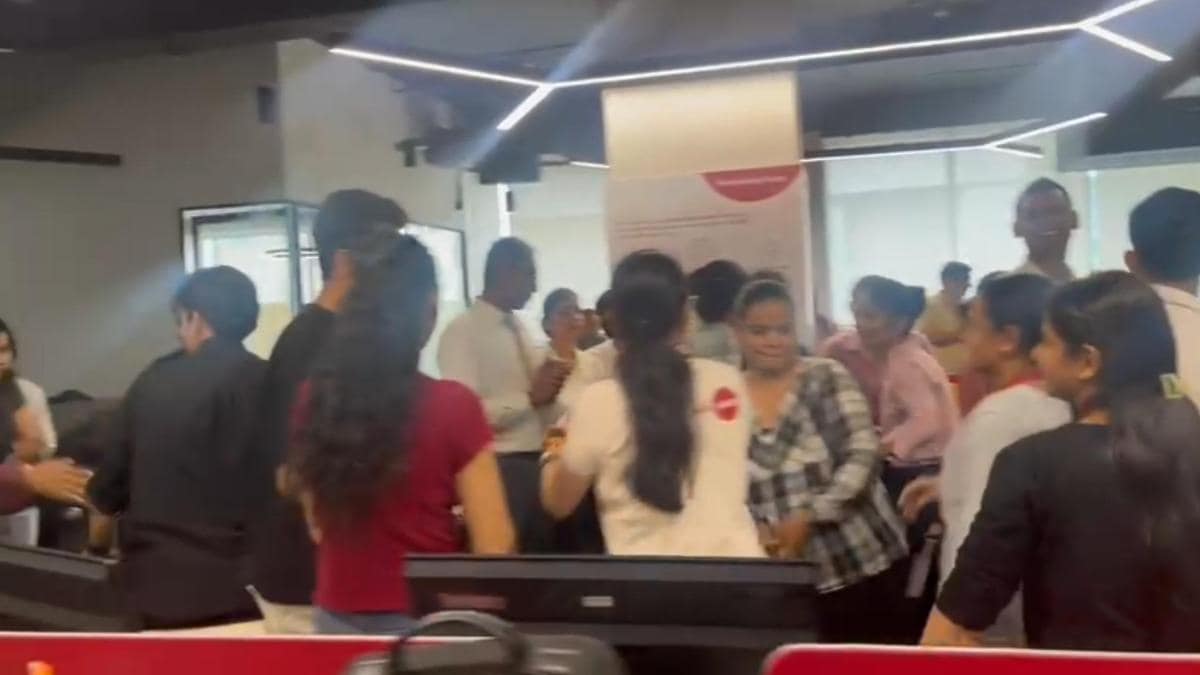 air india sats video, viral video, video of AISATS staff, AISATS staff dancing, trending news, viral video