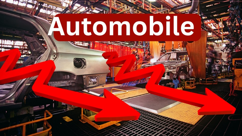 Automobile stocks falling Automobile stocks falling