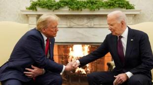 Donald Trump amplified Joe Biden conspiracy theory