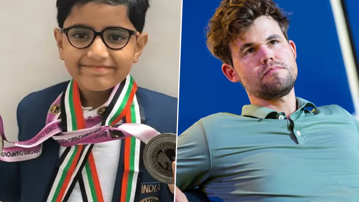 Who is Aarit Kapil? 9-Year-old Indian chess prodigy shocks Magnus Carlsen  with a draw - Sports News | The Financial Express