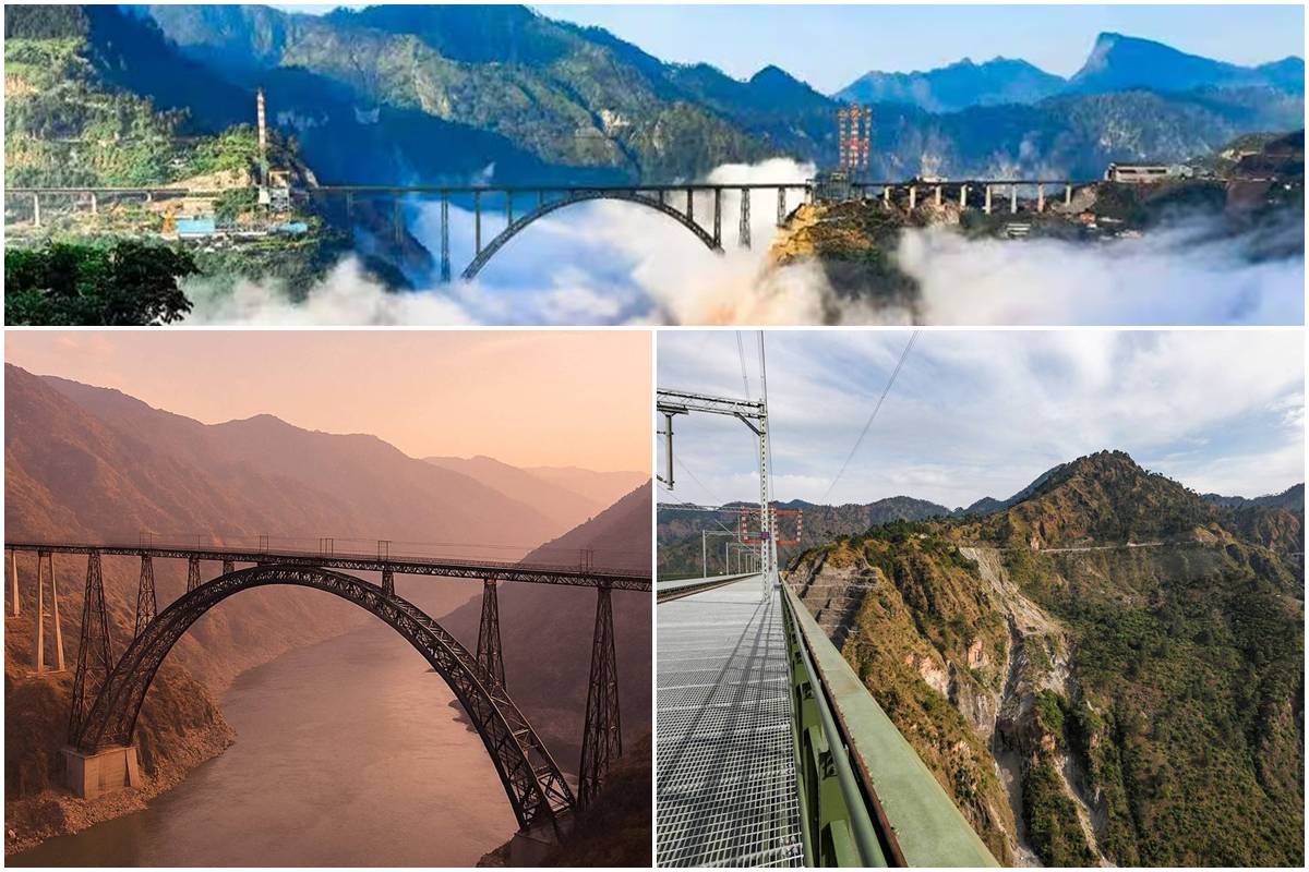 Chenab bridge launch