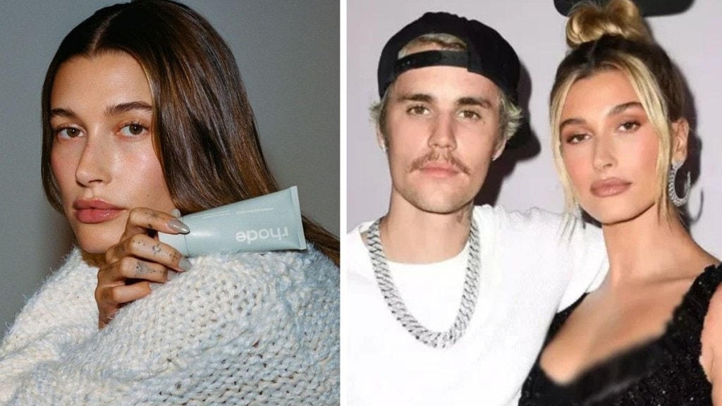 Hailey herself teased her involvement by posting an Instagram Story wearing a leather bomber jacket with the caption: “Working on creating my favorite jacket of all time.” Hailey herself teased her involvement by posting an Instagram Story wearing a leather bomber jacket with the caption: “Working on creating my favorite jacket of all time.”