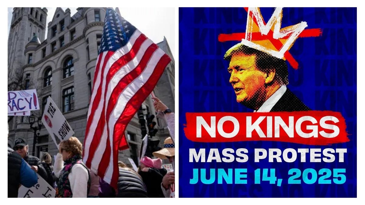 Trump responded to reports of the planned protests with a warning. “For those people that want to protest, they're going to be met with very big force."