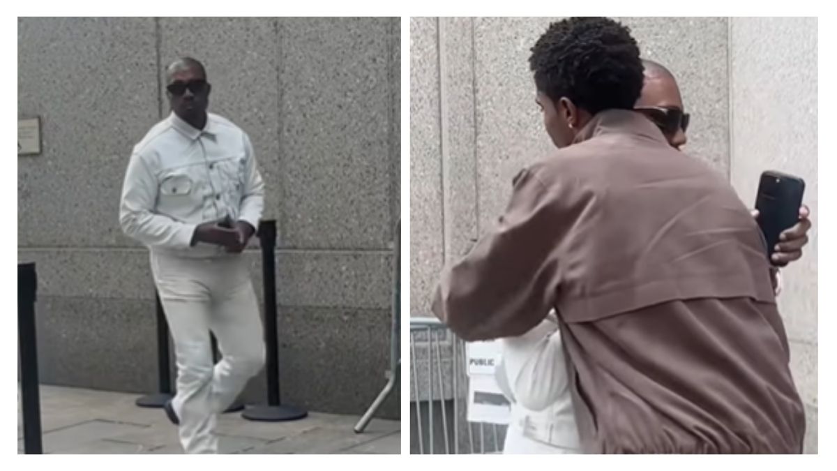 West confirmed to a reporter that he was there to show his support for Combs as the music mogul faces serious allegations.