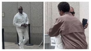 West confirmed to a reporter that he was there to show his support for Combs as the music mogul faces serious allegations.