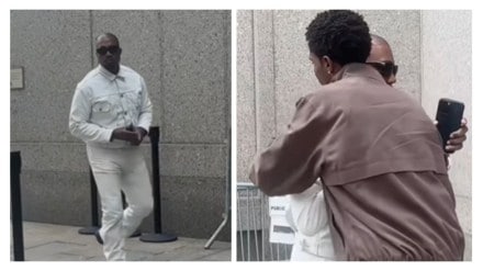 West confirmed to a reporter that he was there to show his support for Combs as the music mogul faces serious allegations.