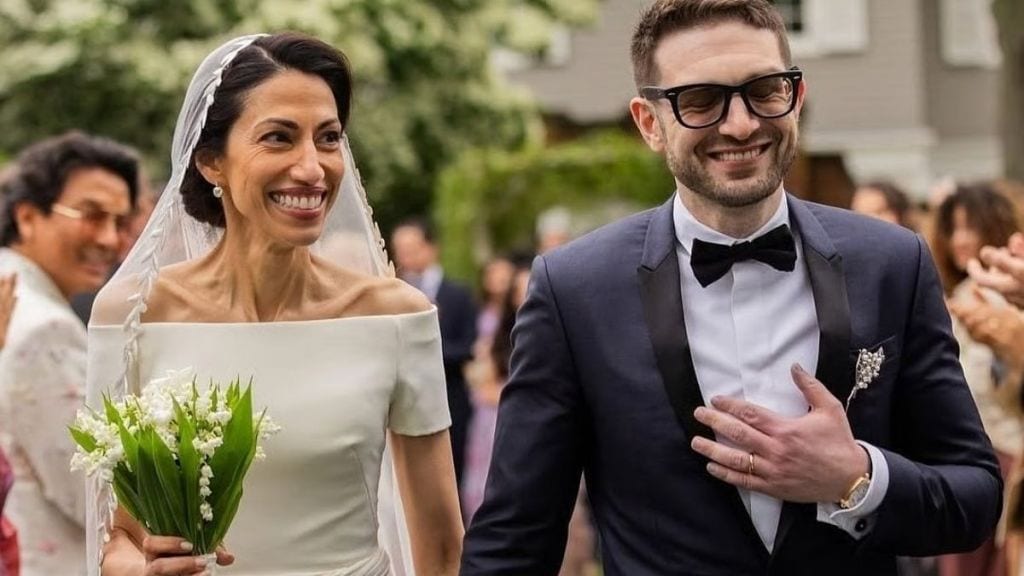 Attendees included political heavyweights such as Hillary Clinton—who has long considered Abedin a close confidante—as well as former President Bill Clinton, former Vice President Kamala Harris and her husband Doug Emhoff, Senate Minority Leader Chuck Schumer, and former House Speaker Nancy Pelosi.