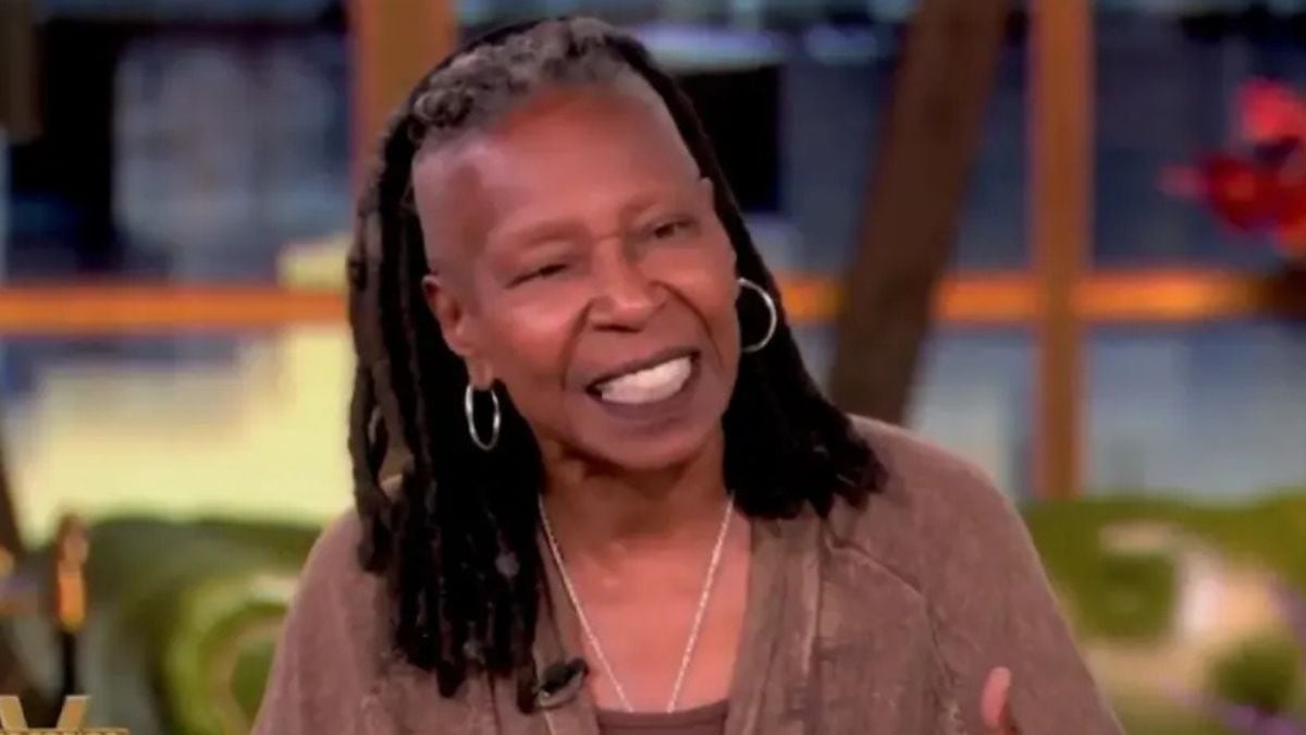 “Not if you're Black,” Goldberg interrupted, drawing a parallel between racism in the U.S. and oppression elsewhere.