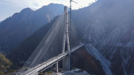 anji khad bridge pm modi j&k inauguration anji khad bridge pm modi j&k inauguration