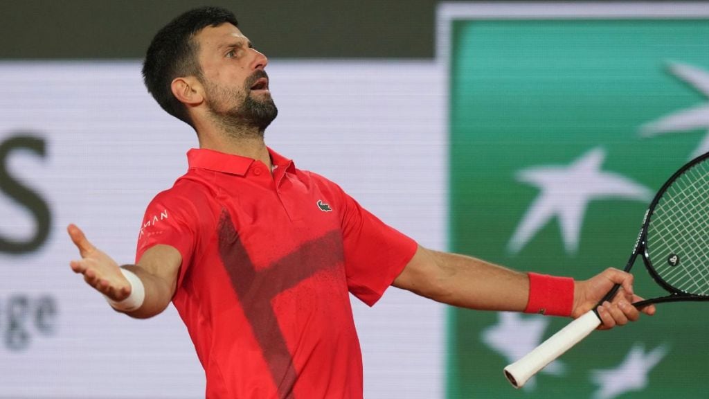 Novak Djokovic french open 2025