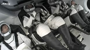 Historic Axiom-4 Mission Propels India's Space Ambitions: Shubhanshu Shukla on ISS for Gaganyaan & Future Exploration. (Image Source: Twitter)