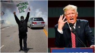 Trump on LA protests