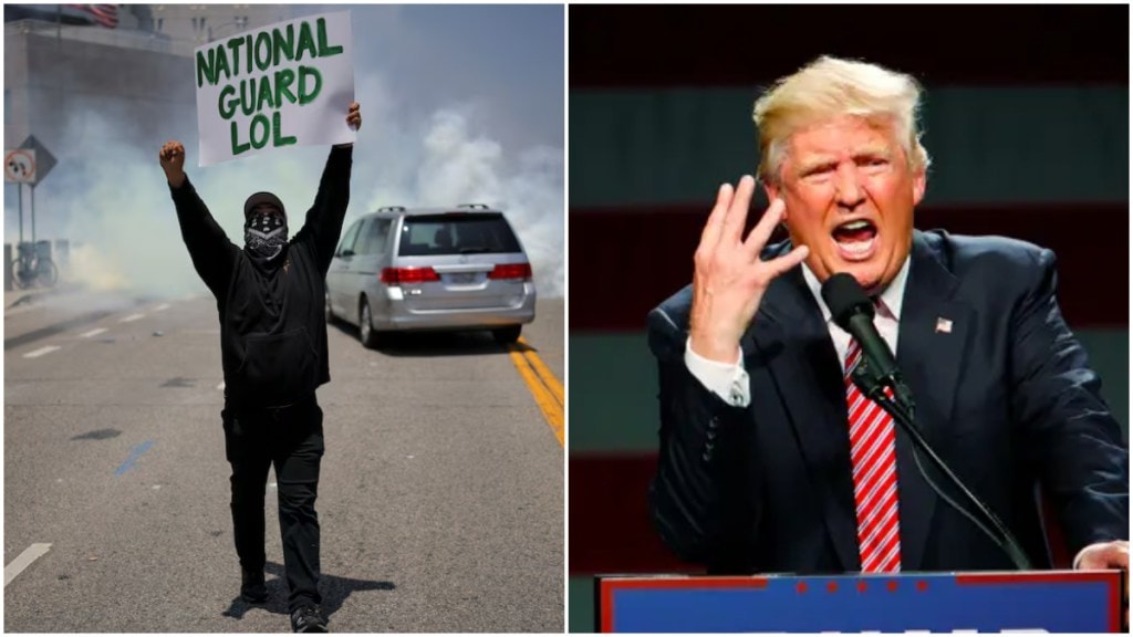 Trump on LA protests Trump on LA protests