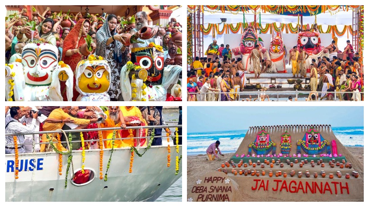 Jagannath Rath Yatra 2025 Kicks Off with Snana Purnima. (Image source: PTI)