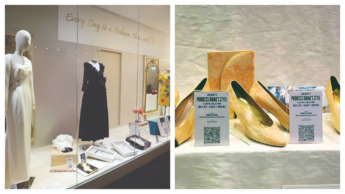 Over 100 items from late Princess Diana’s collection will be auctioned this month. (Image Source: Company)