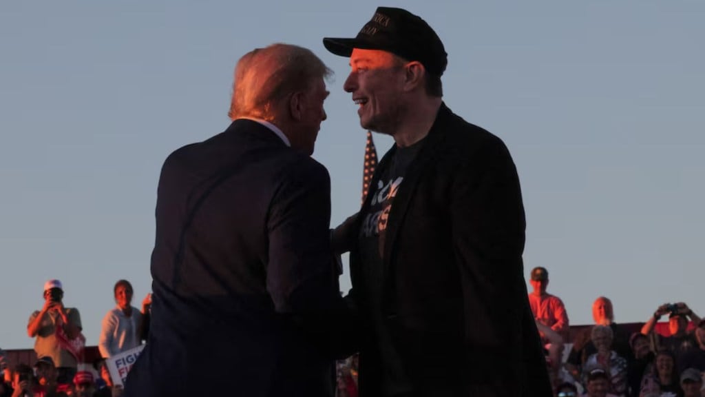 Elon Musk and Donald Trump