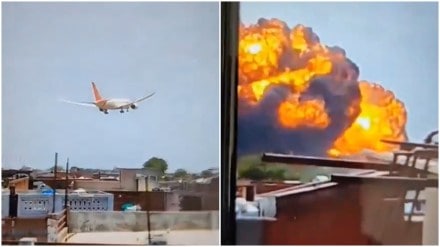 Air India crash: Video captures shocking moment Ahmedabad-London flight crashed after take-off
