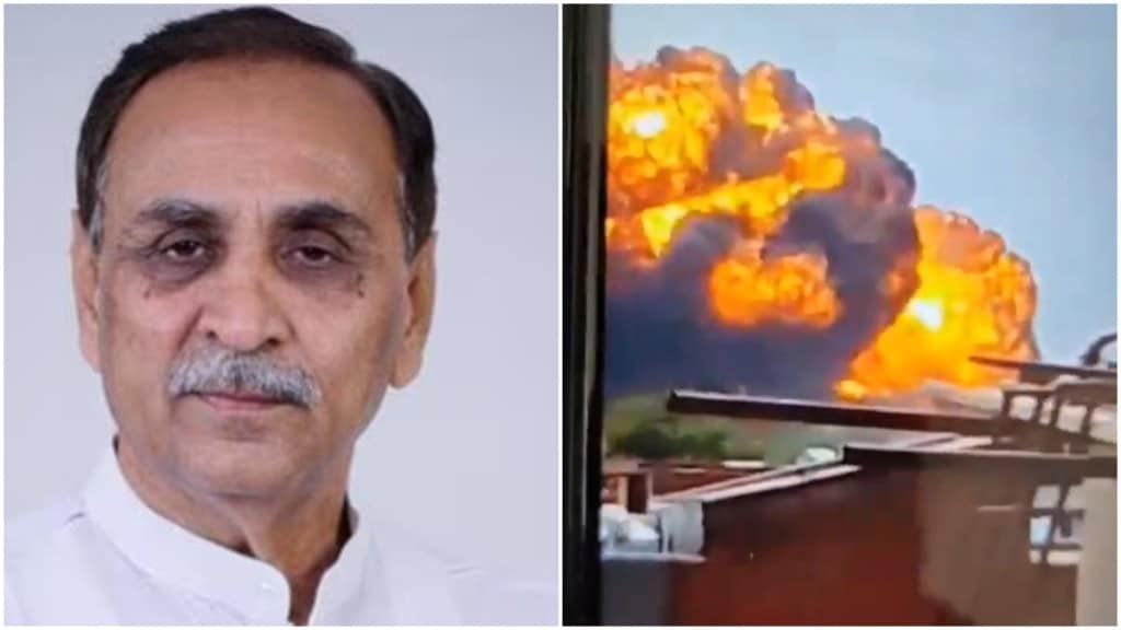 Former Gujarat CM Vijay Rupani killed in Air India plane crash Former Gujarat CM Vijay Rupani killed in Air India plane crash