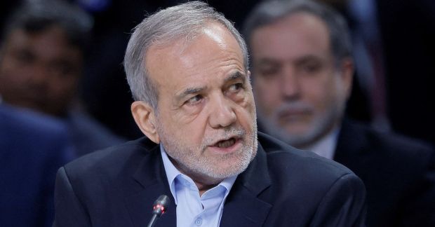 Amid escalating conflict with Israel, Iranian President Masoud Pezeshkian declared, “We have never been, nor are we, aggressors. In a stern warning, he added, “You will regret it.” (Photo Source - Reuters)