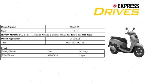 Honda Scoopy patent application