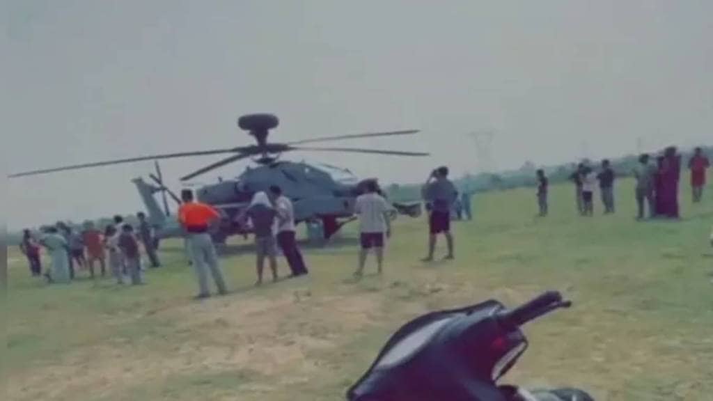 IAF Apache makes emergency landing in Punjab