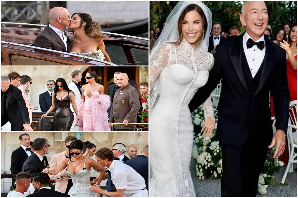 Jeff Bezos and Lauren Sanchez wedding pics