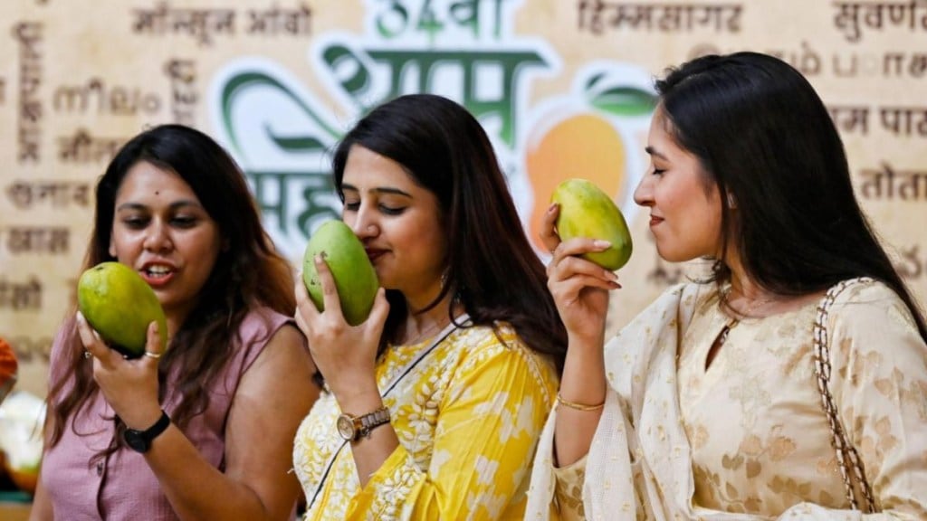 delhi mango festival, mango festival in delhi, mango festival venue, delhi mango festival timings, Delhi Chief Minister Rekha Gupta, nostalgia, king of fruits, 34th Mango Festival 2025, Thyagaraj Stadium, PM modi